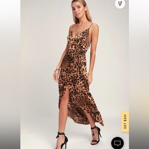 Lulu’s Cheetah Maxi Dress